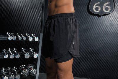 Breathable Elastic Running Shorts