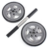 Double-wheeled  No Noise Abdominal Wheel